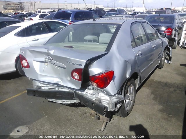 1NXBR30E46Z612002 - 2006 TOYOTA COROLLA CE/LE/S SILVER photo 4