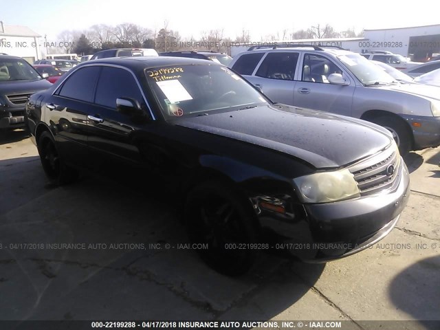 JNKAY41E23M006263 - 2003 INFINITI M45 Черный фото 1