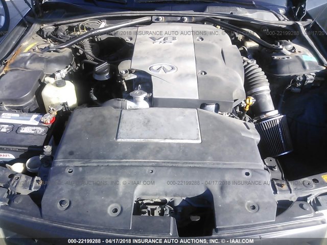 JNKAY41E23M006263 - 2003 INFINITI M45 Черный фото 10