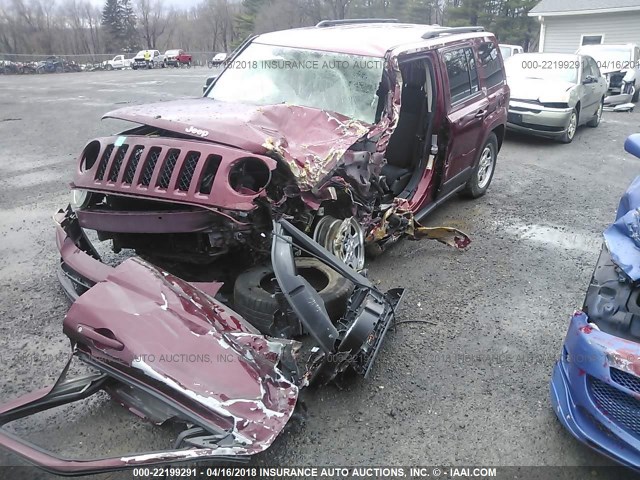 1C4NJPBB1HD120128 - 2017 JEEP PATRIOT SPORT RED photo 6