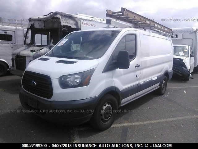 1FTNE1ZM8FKA33599 - 2015 FORD TRANSIT T-150 WHITE photo 2