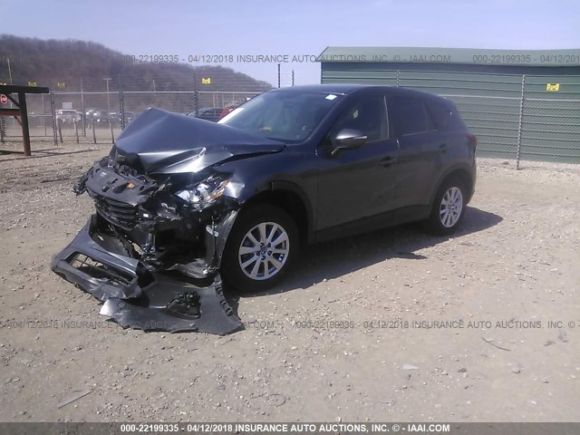 JM3KE4CY6G0807319 - 2016 MAZDA CX-5 TOURING Серый фото 2