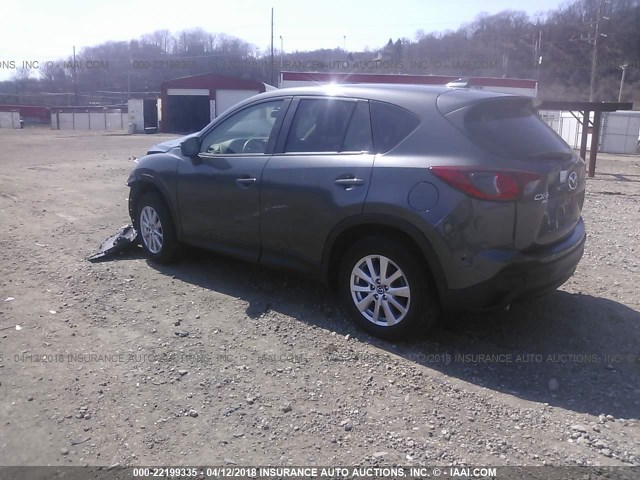 JM3KE4CY6G0807319 - 2016 MAZDA CX-5 TOURING Серый фото 3