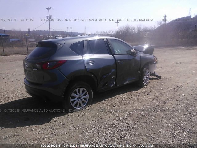 JM3KE4CY6G0807319 - 2016 MAZDA CX-5 TOURING Серый фото 4