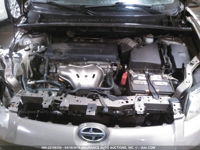 JTLZE4FEXB1123549 - 2011 TOYOTA SCION XB GRAY photo 10
