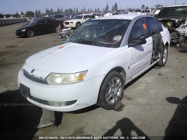 1G8AK54F43Z173654 - 2003 SATURN ION LEVEL 3 WHITE photo 2
