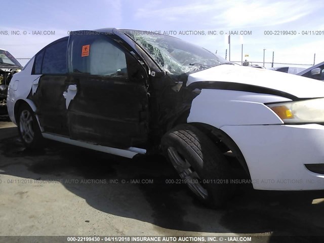 1G8AK54F43Z173654 - 2003 SATURN ION LEVEL 3 WHITE photo 6
