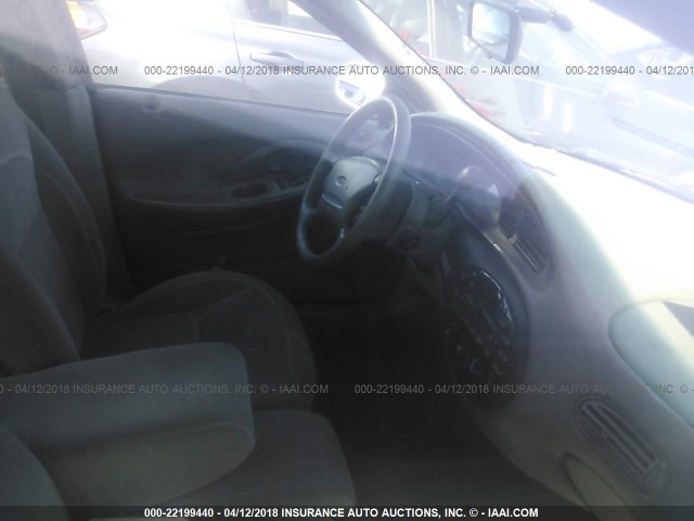 1FALP52U0TG239426 - 1996 FORD TAURUS GL WHITE photo 5