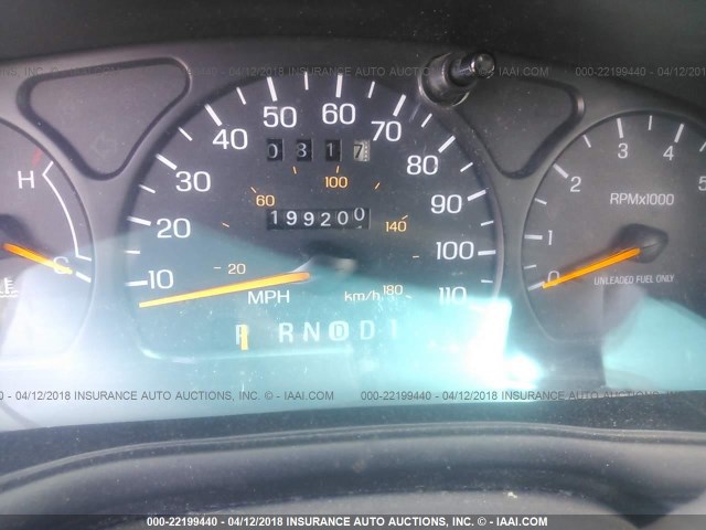 1FALP52U0TG239426 - 1996 FORD TAURUS GL WHITE photo 7