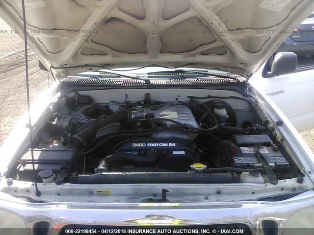 5TEHN72N93Z238231 - 2003 TOYOTA TACOMA DOUBLE CAB 白色 照片 10