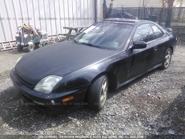 JHMBB6149XC009455 - 1999 HONDA PRELUDE BLACK photo 2