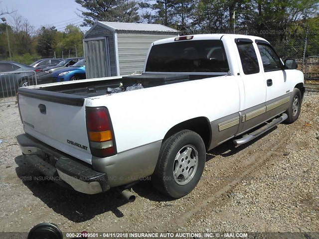 2GCEC19T121342452 - 2002 CHEVROLET SILVERADO C1500 WHITE photo 4