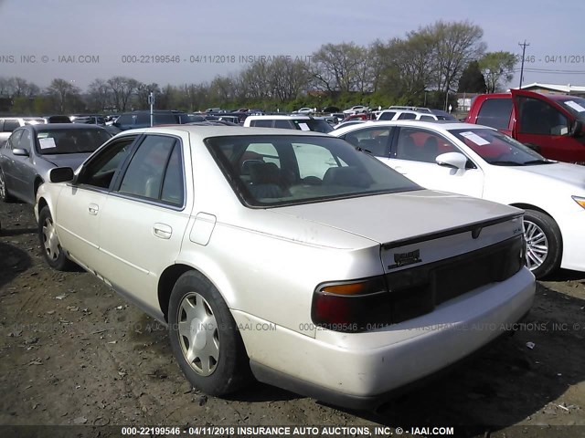 1G6KS54YXYU257660 - 2000 CADILLAC SEVILLE SLS WHITE photo 3