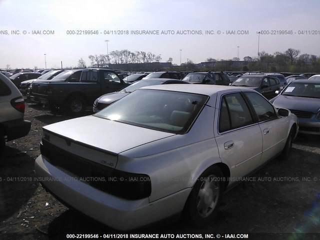 1G6KS54YXYU257660 - 2000 CADILLAC SEVILLE SLS WHITE photo 4