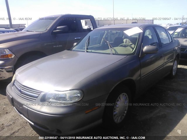 1G1ND52J616173266 - 2001 CHEVROLET MALIBU GRAY photo 2