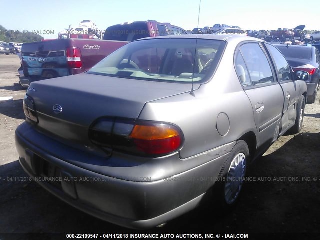 1G1ND52J616173266 - 2001 CHEVROLET MALIBU GRAY photo 4