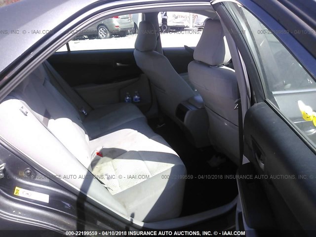 4T4BF1FK2ER360409 - 2014 TOYOTA CAMRY L/SE/LE/XLE ნაცრისფერი ფოტო 8