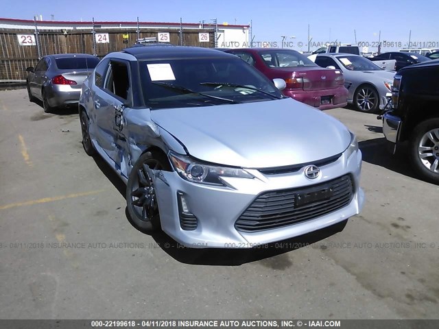 JTKJF5C75E3071878 - 2014 TOYOTA SCION TC 银色 照片 1
