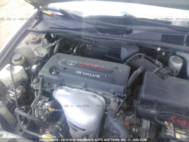 4T1BE32K55U617559 - 2005 TOYOTA CAMRY LE/XLE/SE 灰色 照片 10
