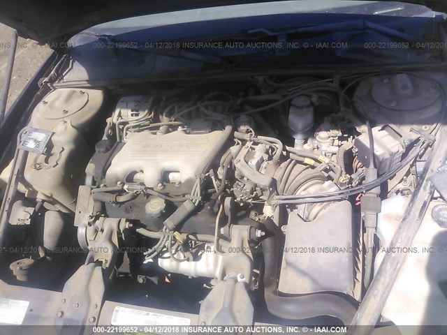 2G1WW12M8X9151854 - 1999 CHEVROLET MONTE CARLO LS ლურჯი ფოტო 10