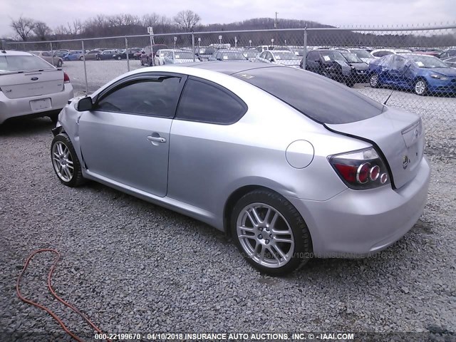 JTKDE167880230578 - 2008 TOYOTA SCION TC 银色 照片 3