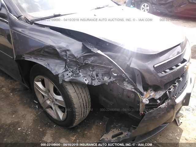 1G1ZB5E10BF173672 - 2011 CHEVROLET MALIBU LS 灰色 照片 6
