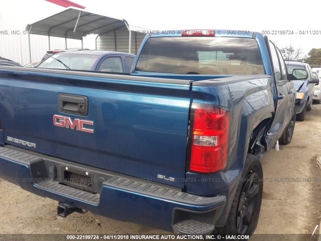 3GTP1MEC0HG273338 - 2017 GMC SIERRA C1500 SLE BLUE photo 4