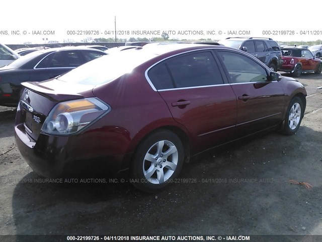 1N4BL21E78N409963 - 2008 NISSAN ALTIMA 3.5SE/3.5SL RED photo 4