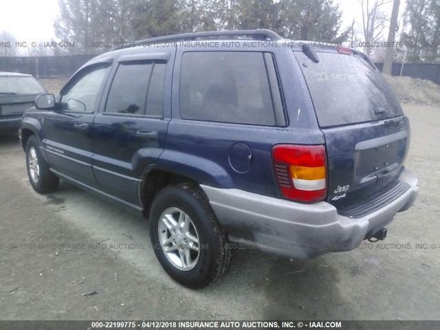 1J4GW48S54C427540 - 2004 JEEP GRAND CHEROKEE LAREDO/COLUMBIA/FREEDOM 蓝色 照片 3