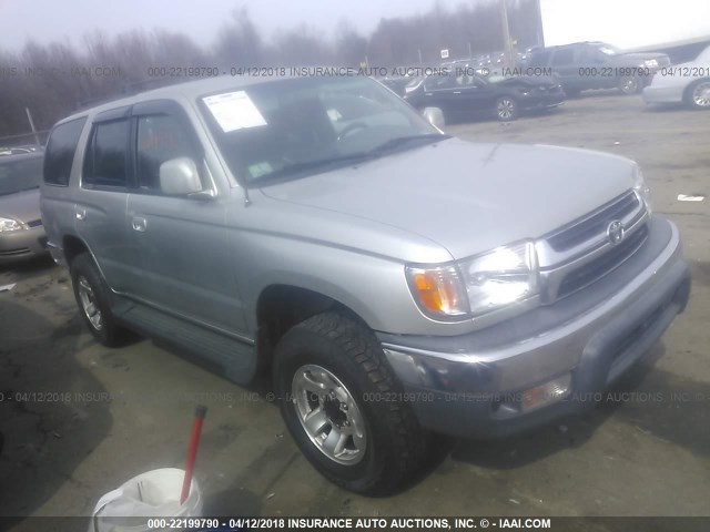 JT3HN86R629072865 - 2002 TOYOTA 4RUNNER SR5 SILVER photo 1