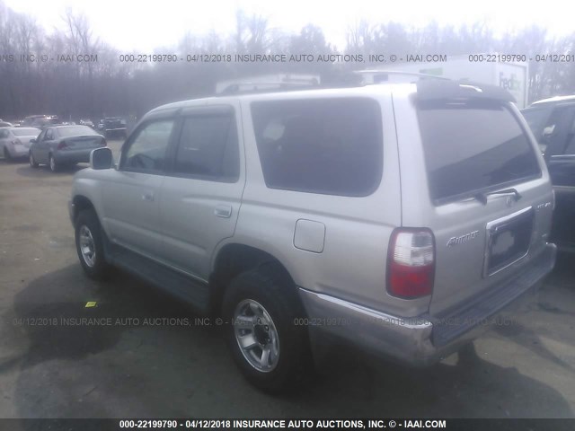 JT3HN86R629072865 - 2002 TOYOTA 4RUNNER SR5 SILVER photo 3