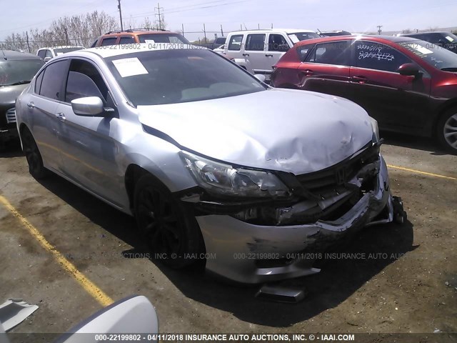 1HGCR2F52DA038056 - 2013 HONDA ACCORD SPORT SILVER photo 1