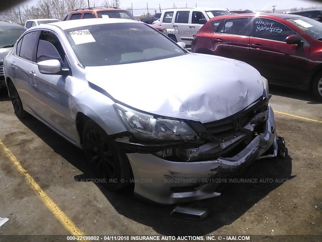 1HGCR2F52DA038056 - 2013 HONDA ACCORD SPORT SILVER photo 6