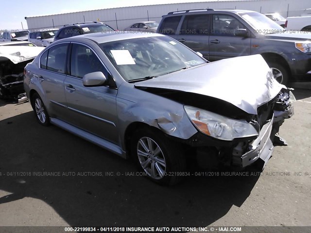 4S3BMCG69B3242554 - 2011 SUBARU LEGACY 2.5I PREMIUM SILVER photo 1