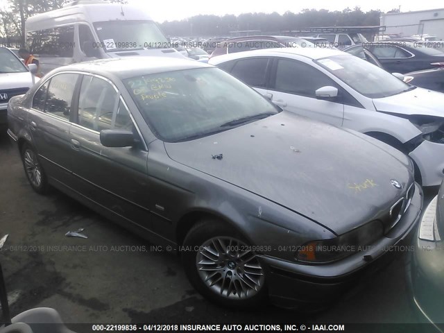 WBADT63442CH99552 - 2002 BMW 530 I AUTOMATIC GRAY photo 1