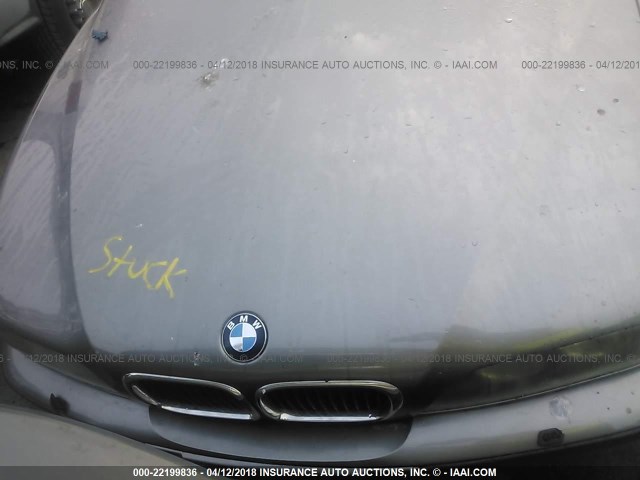WBADT63442CH99552 - 2002 BMW 530 I AUTOMATIC GRAY photo 10