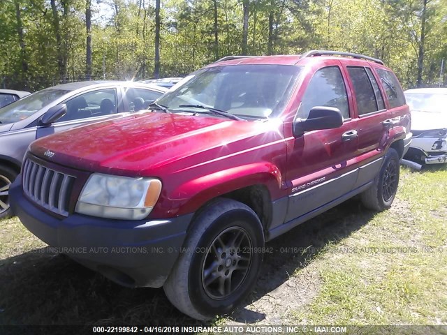 1J4GX48S44C114265 - 2004 JEEP GRAND CHEROKEE LAREDO/COLUMBIA/FREEDOM 红色 照片 2