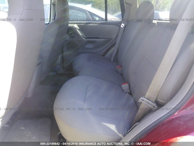 1J4GX48S44C114265 - 2004 JEEP GRAND CHEROKEE LAREDO/COLUMBIA/FREEDOM 红色 照片 8
