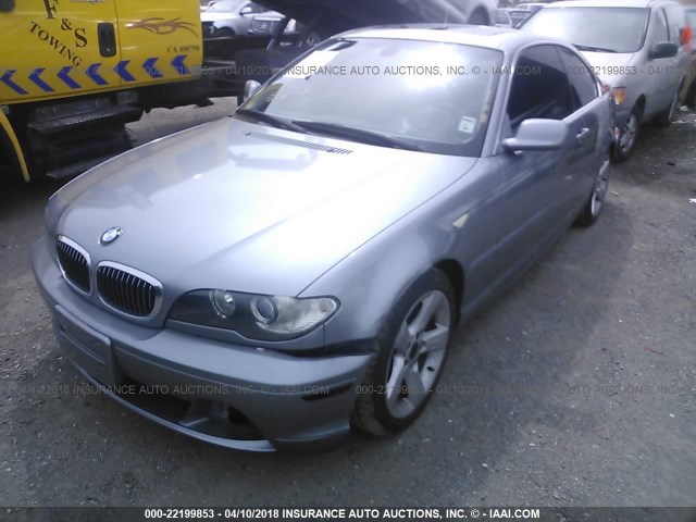 WBABV13464JT21312 - 2004 BMW 325 CI SULEV GRAY photo 6