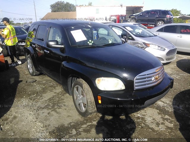 3GNDA13D76S576096 - 2006 CHEVROLET HHR LS BLACK photo 1