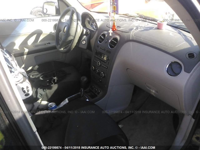 3GNDA13D76S576096 - 2006 CHEVROLET HHR LS BLACK photo 5