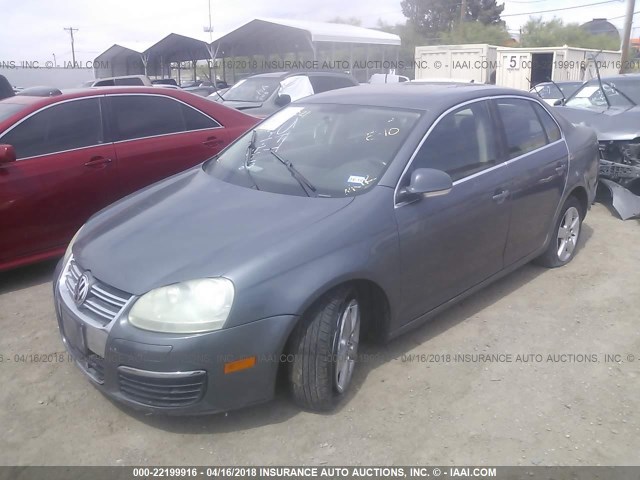 3VWRM71K68M051156 - 2008 VOLKSWAGEN JETTA SE/SEL GRAY photo 2