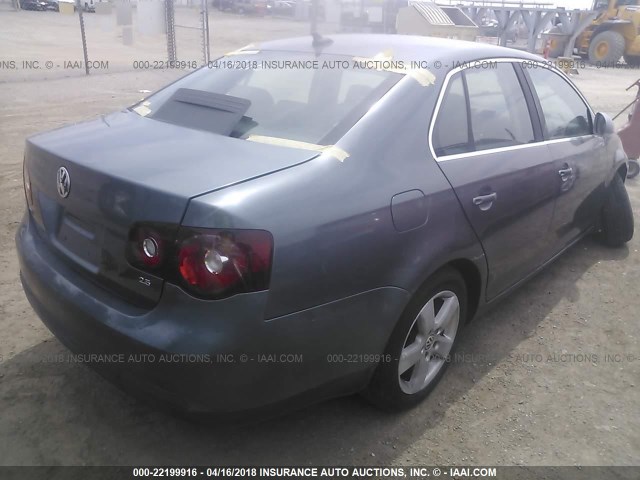 3VWRM71K68M051156 - 2008 VOLKSWAGEN JETTA SE/SEL GRAY photo 4