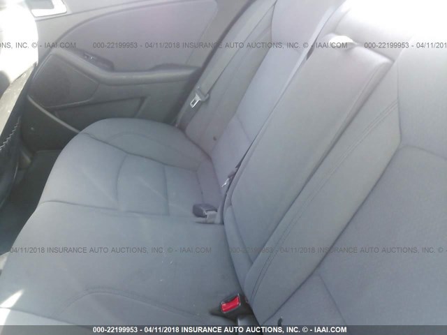 KNAGM4AD3F5089647 - 2015 KIA OPTIMA HYBRID GRAY photo 8