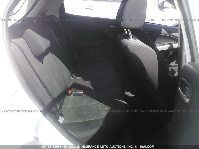 JM1DE1KZ1E0185087 - 2014 MAZDA MAZDA2 SPORT WHITE photo 8