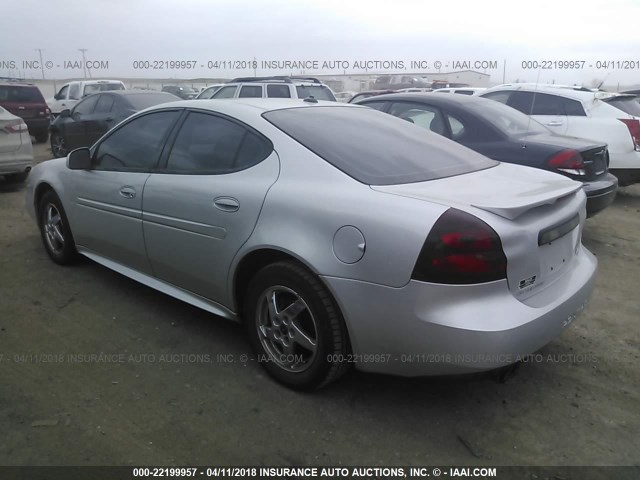 2G2WS522X41180621 - 2004 PONTIAC GRAND PRIX GT2 ვერცხლისფერი ფოტო 3