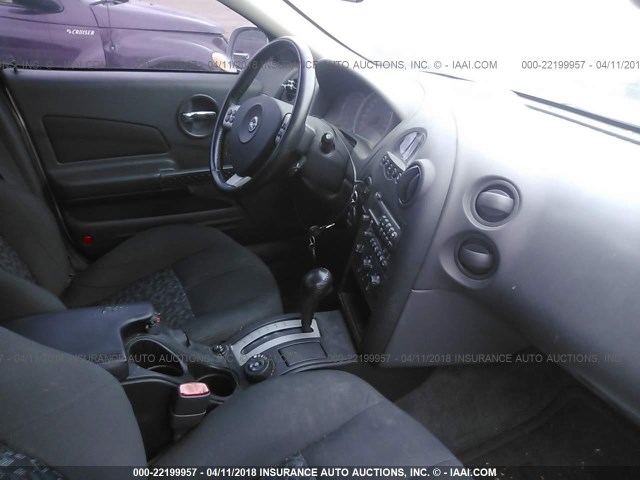 2G2WS522X41180621 - 2004 PONTIAC GRAND PRIX GT2 ვერცხლისფერი ფოტო 5