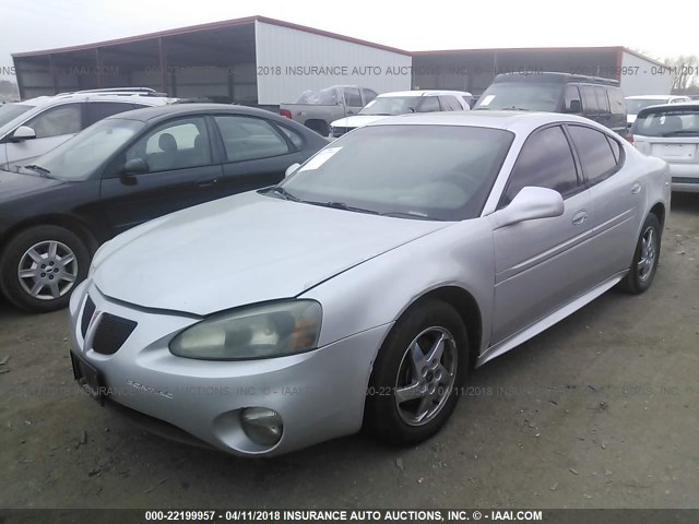 2G2WS522X41180621 - 2004 PONTIAC GRAND PRIX GT2 SILVER photo 6