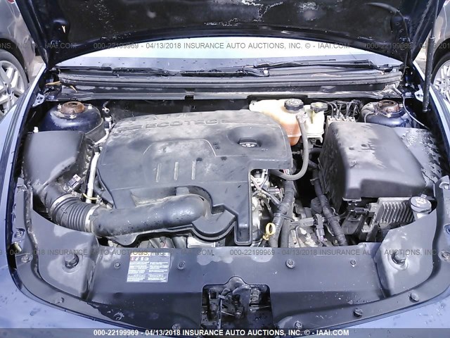 1G1ZB5E15BF184117 - 2011 CHEVROLET MALIBU LS 蓝色 照片 10
