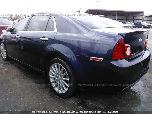 1G1ZB5E15BF184117 - 2011 CHEVROLET MALIBU LS 蓝色 照片 3